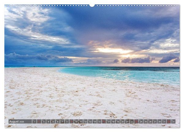 Produktbild: Malediven - Inseltraum im Paradies (Wandkalender 2026 DIN A2 quer), CALVENDO Monatskalender
