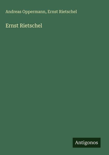 Produktbild: Ernst Rietschel