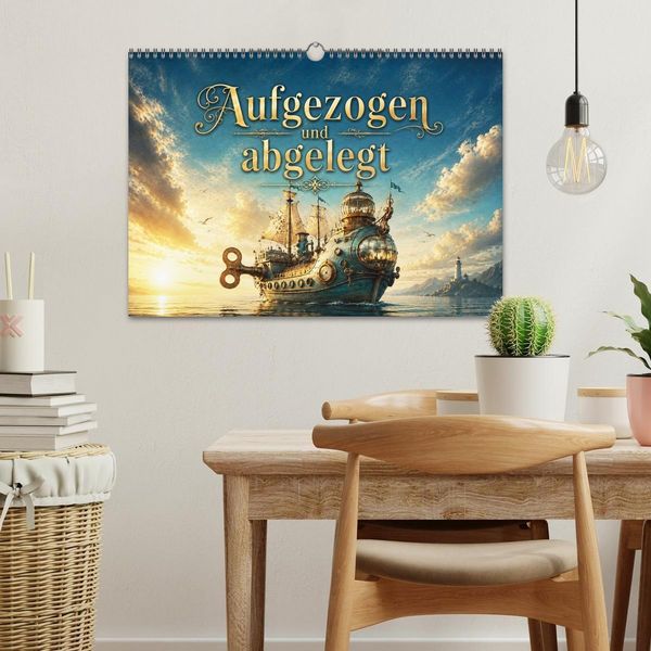 Produktbild: Aufgezogen und abgelegt (Wandkalender 2027 DIN A3 quer), CALVENDO Monatskalender