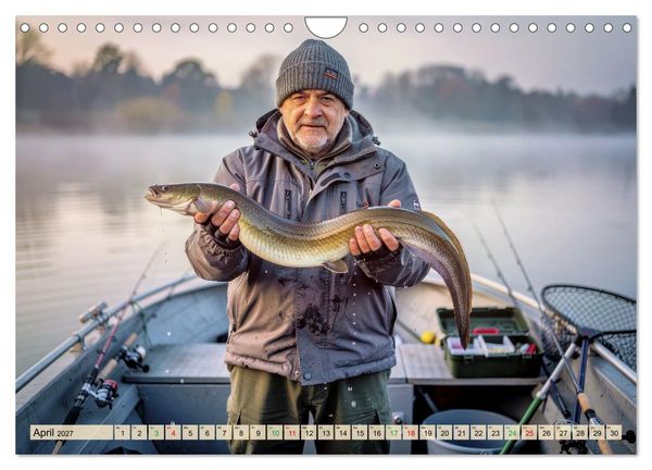 Produktbild: Aale in Seen und Fl&uuml;ssen (Wandkalender 2027 DIN A4 quer), CALVENDO Monatskalender