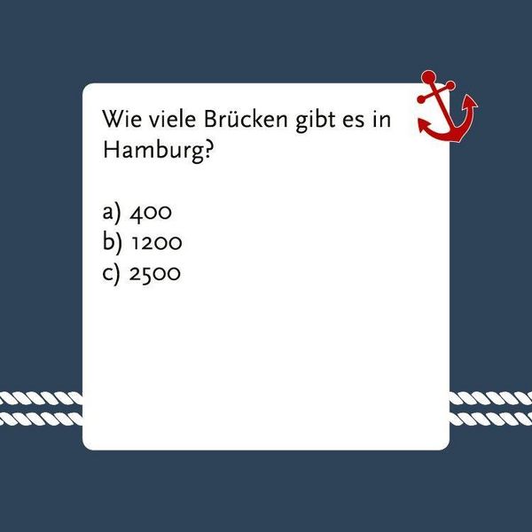 Produktbild: Hamburg-Quiz (Neuauflage)