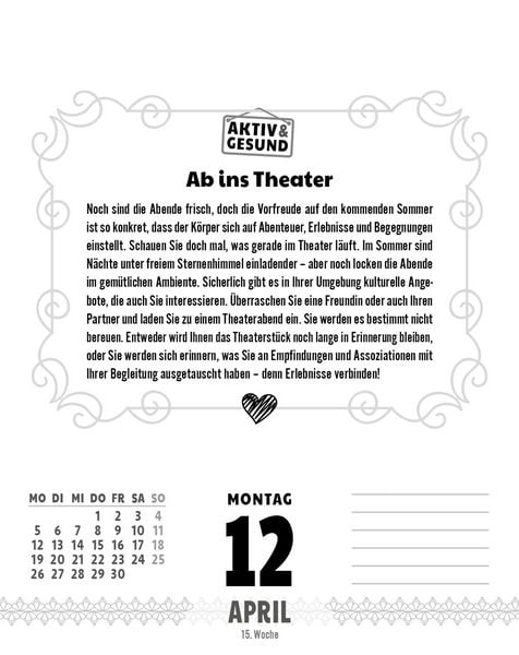 Produktbild: Rentner Abrei&szlig;kalender 2027