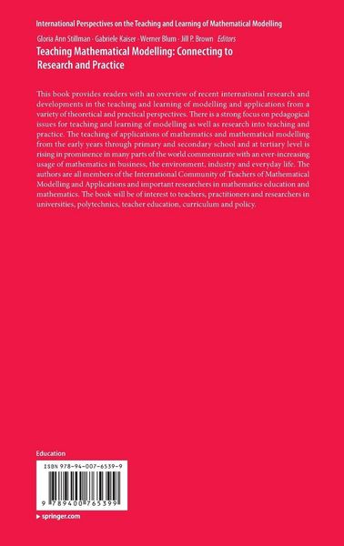 Produktbild: Teaching Mathematical Modelling: Connecting to Research and Practice