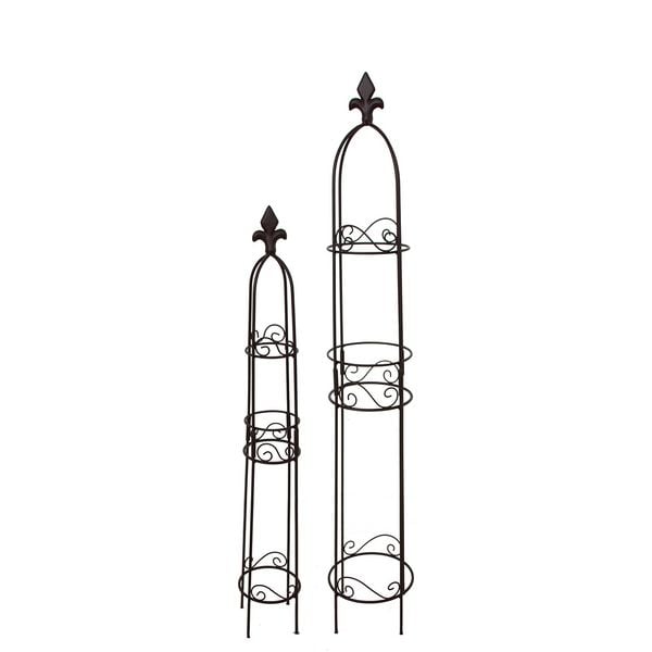 Produktbild: HTI-Living Ranks&auml;ule Celia_04 2er Set Celia Schwarz Metall