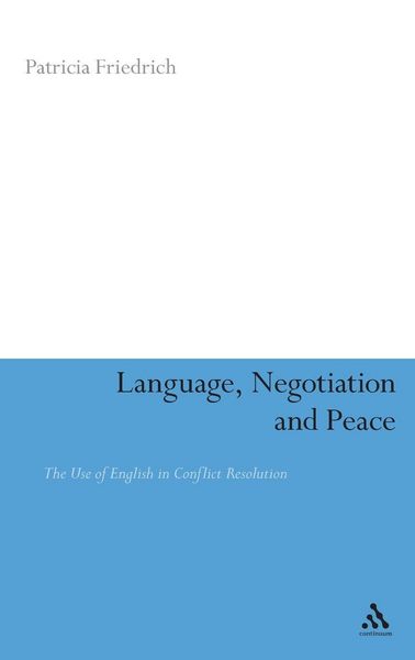 Produktbild: Language, Negotiation and Peace