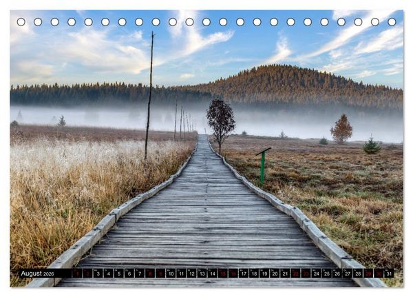 Produktbild: Landschafts-Fotografie Erzgebirge (Tischkalender 2026 DIN A5 quer), CALVENDO Monatskalender