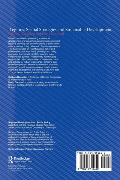 Produktbild: Regions, Spatial Strategies and Sustainable Development