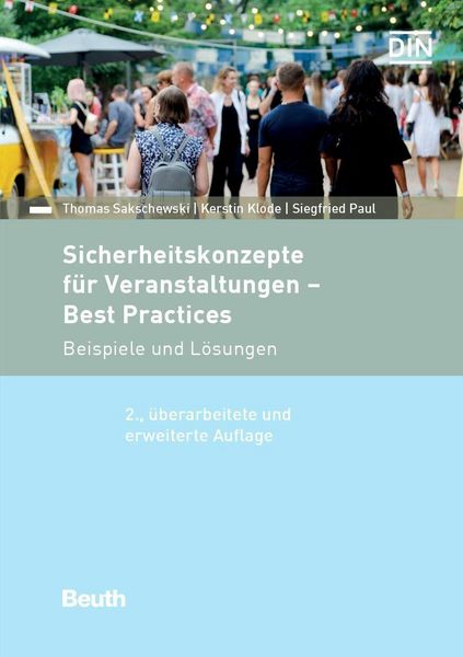 Produktbild: Sicherheitskonzepte f&uuml;r Veranstaltungen - Best Practices