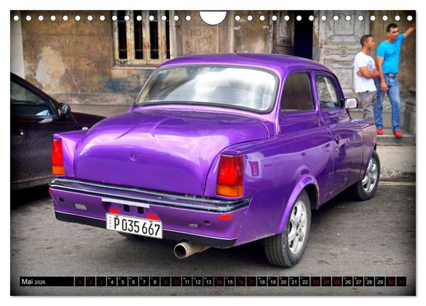 Produktbild: SKODA HITS - Oldtimer der CSSR in Kuba (Wandkalender 2026 DIN A4 quer), CALVENDO Monatskalender