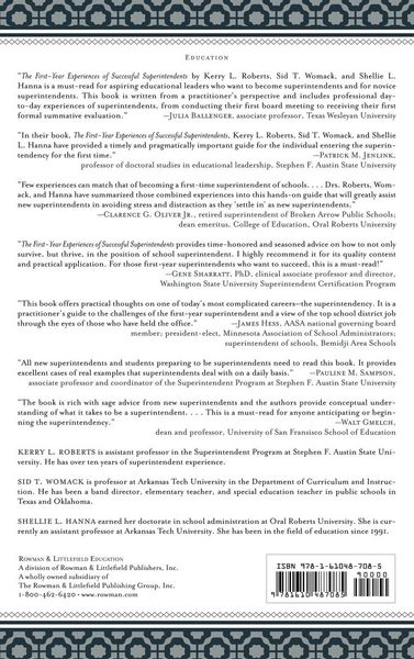 Produktbild: First-Year Experiences of Successful Superintendents