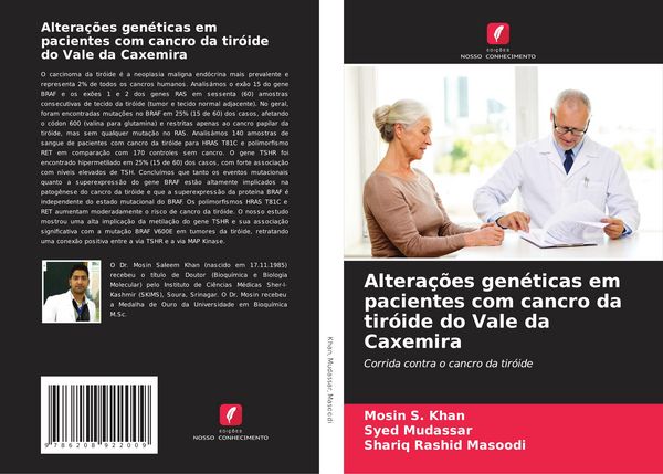 Produktbild: Altera&ccedil;&otilde;es gen&eacute;ticas em pacientes com cancro da tir&oacute;ide do Vale da Caxemira