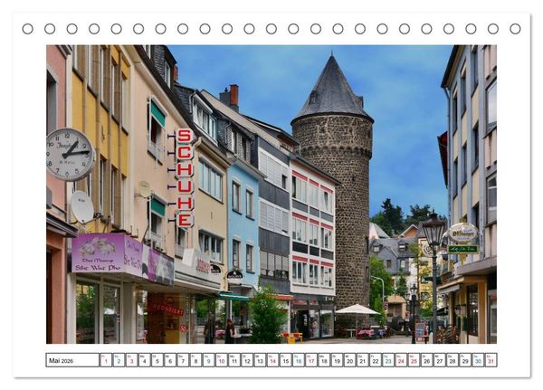 Produktbild: Mayen - Das Tor zur Eifel (Tischkalender 2026 DIN A5 quer), CALVENDO Monatskalender
