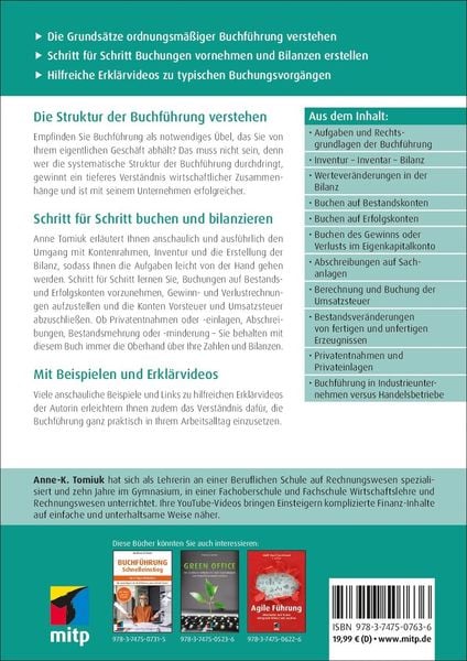 Produktbild: Buchf&uuml;hrung und Bilanzierung &ndash; einfach und fundiert