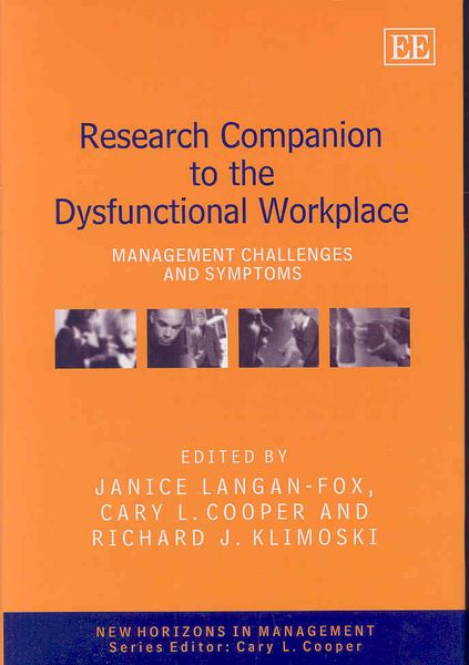 Produktbild: Research Companion to the Dysfunctional Workplace