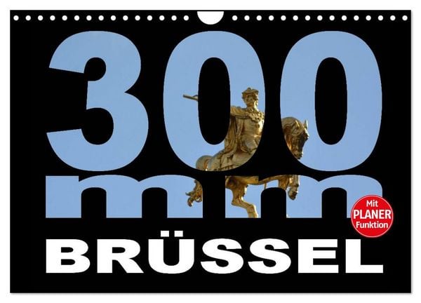 Produktbild: 300mm - Br&uuml;ssel (Wandkalender 2026 DIN A4 quer), CALVENDO Monatskalender
