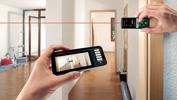 Produktbild: Bosch Home and Garden UniversalDistance 50C Laser-Entfernungsmesser Bluetooth 50m