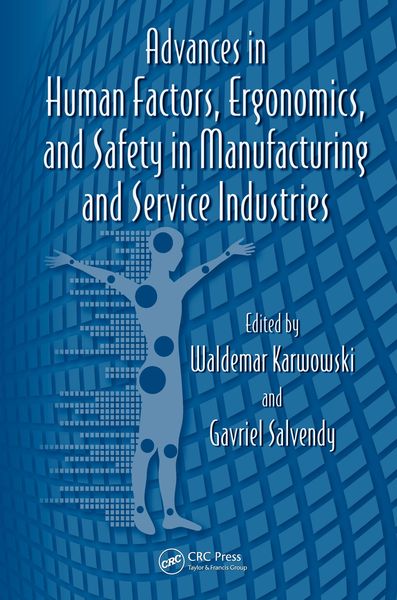 Produktbild: Advances in Human Factors, Ergonomics, and Safety in Manufacturing and Service Industries