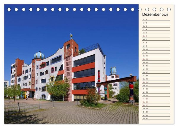 Produktbild: Lutherstadt Wittenberg - Stadt der Reformation (Tischkalender 2026 DIN A5 quer), CALVENDO Monatskalender