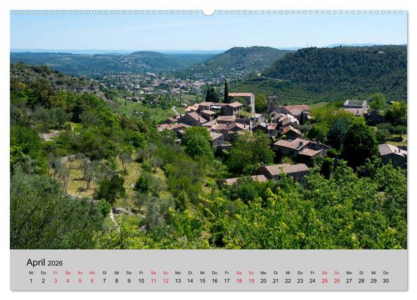 Produktbild: Bezaubernde Ard&egrave;che (hochwertiger Premium Wandkalender 2026 DIN A2 quer), Kunstdruck in Hochglanz