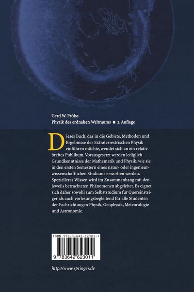 Produktbild: Physik des erdnahen Weltraums