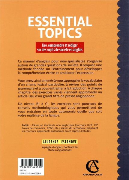 Produktbild: Essential topics