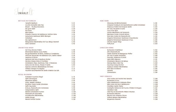 Produktbild: Pralinen, Fours & Co.
