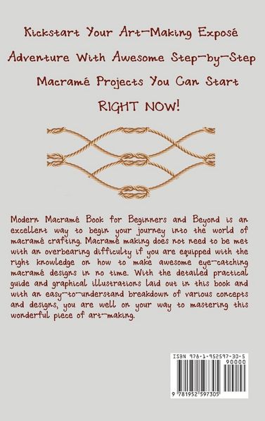 Produktbild: Modern Macram&eacute; Book for Beginners and Beyond