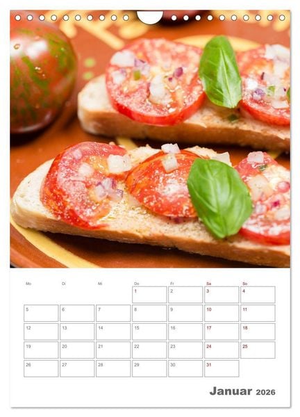 Produktbild: Historische Tomaten - Ein K&uuml;chen Terminplaner (Wandkalender 2026 DIN A4 hoch), CALVENDO Monatskalender