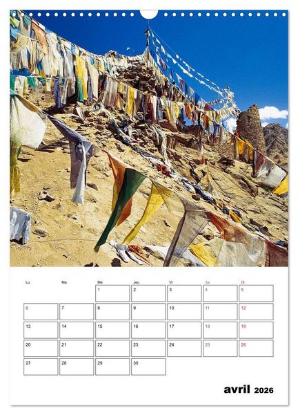 Produktbild: L'Inde du Nord (Calendrier mural 2026 DIN A3 horizontal), CALVENDO calendrier mensuel
