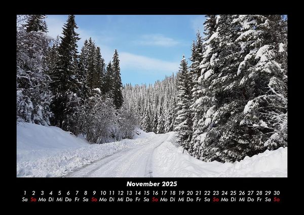 Produktbild: Winterzauber 2025 Fotokalender DIN A3