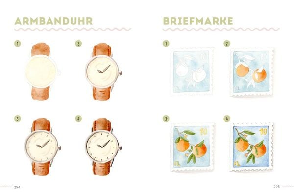 Produktbild: 300 Motive &ndash; Watercolor