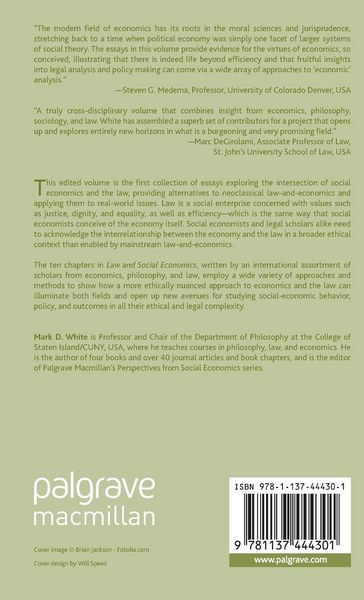 Produktbild: Law and Social Economics