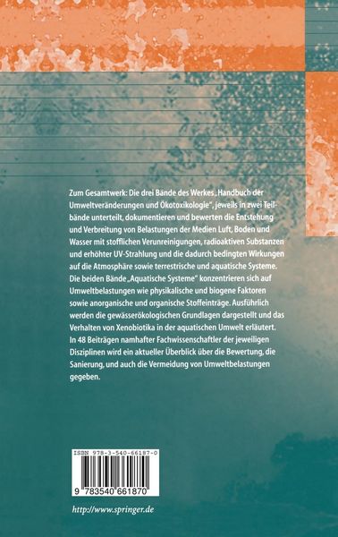 Produktbild: Handbuch der Umweltver&auml;nderungen und &Ouml;kotoxikologie