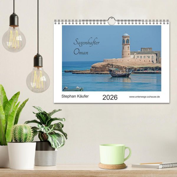 Produktbild: Sagenhafter Oman (Wandkalender 2026 DIN A4 quer), CALVENDO Monatskalender