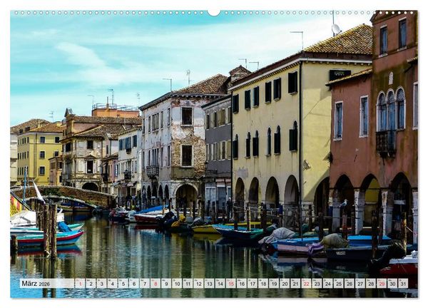 Produktbild: Chioggia - Venedigs kleine Schwester (hochwertiger Premium Wandkalender 2026 DIN A2 quer), Kunstdruck in Hochglanz