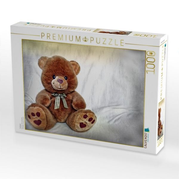 Produktbild: CALVENDO Puzzle Teddyb&auml;r | 1000 Teile Lege-Gr&ouml;&szlig;e 64x48cm Foto-Puzzle f&uuml;r gl&uuml;ckliche Stunden