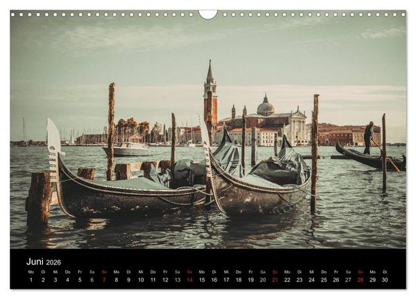 Produktbild: Traumstadt Venedig (Wandkalender 2026 DIN A3 quer), CALVENDO Monatskalender