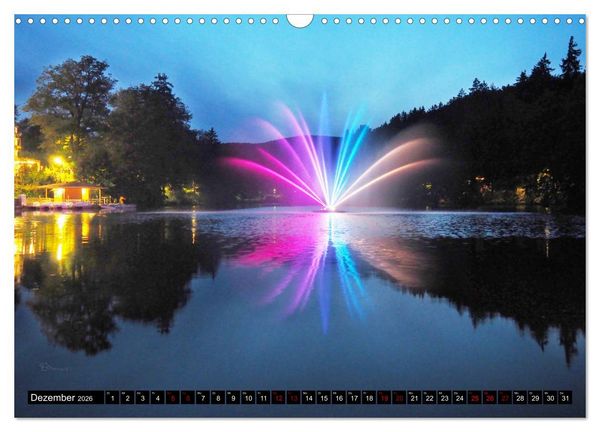 Produktbild: Bad Sachsa - Landschaftsmomente im S&uuml;dharz (Wandkalender 2026 DIN A3 quer), CALVENDO Monatskalender