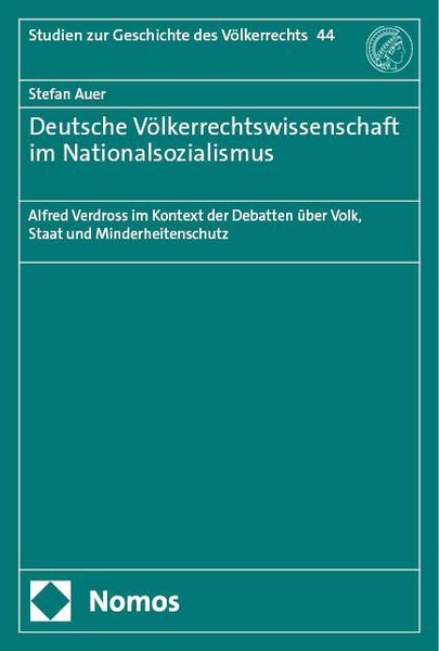 Produktbild: Deutsche V&ouml;lkerrechtswissenschaft im Nationalsozialismus