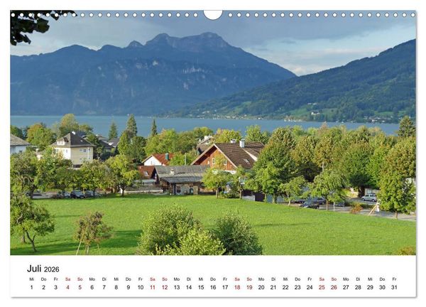 Produktbild: Wundersch&ouml;ne Landschaften in den Alpen (Wandkalender 2026 DIN A3 quer), CALVENDO Monatskalender