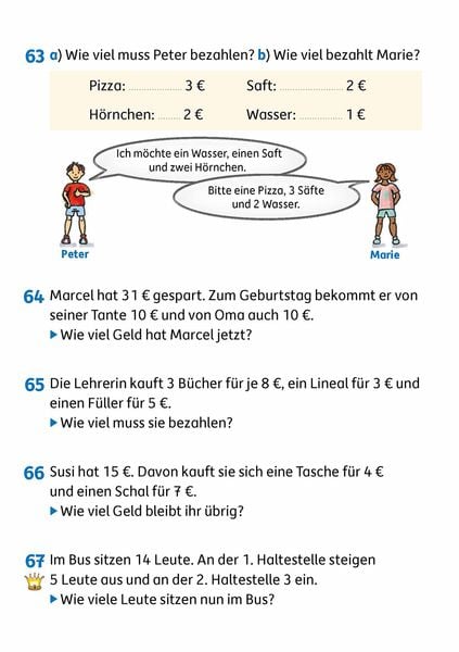 Produktbild: Mathe 2. Klasse &Uuml;bungsheft - Textaufgaben