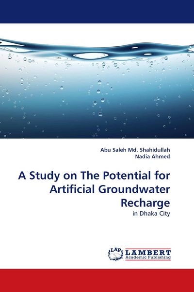 Produktbild: A Study on The Potential for Artificial Groundwater Recharge