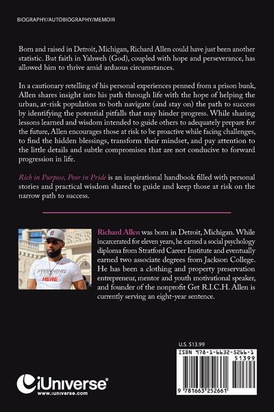 Produktbild: Rich in Purpose Poor in Pride