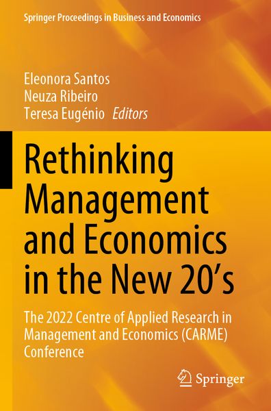 Produktbild: Rethinking Management and Economics in the New 20&rsquo;s