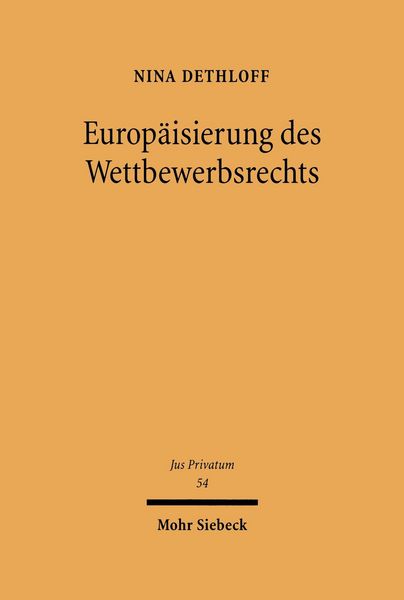 Produktbild: Europ&auml;isierung des Wettbewerbsrechts
