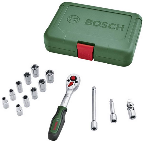 Produktbild: Bosch Home and Garden 1600A02BY0 Ratschen-Set 1600A02BY0