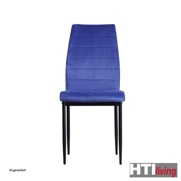 Produktbild: HTI-Living Stuhl Madison Velvet 4er-Set Stuhl Madison Velvet 4er-Set