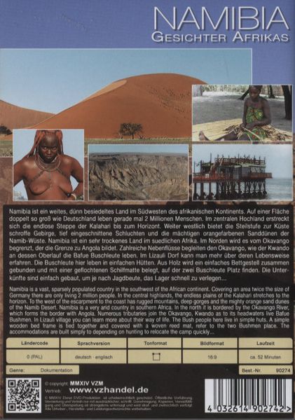 Produktbild: Insider - Afrika: Namibia - Gesichter Afrikas (+ Bonus-DVD)