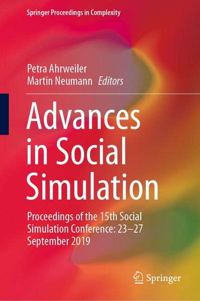 Produktbild: Advances in Social Simulation