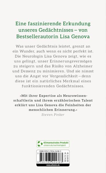 Produktbild: Die Gabe der Erinnerung und die Kunst des Vergessens